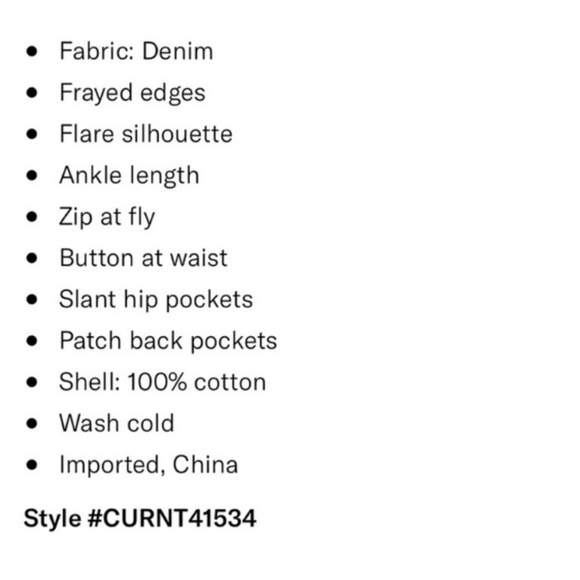 NWT Current/Elliot Stiletto Jean in White - Picture 8 of 8